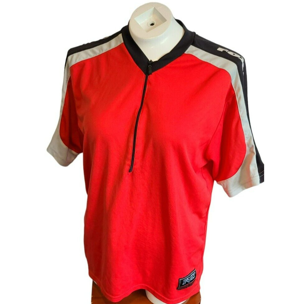 Fox‎ Racing 1/2 Zip T-Shirt Size M